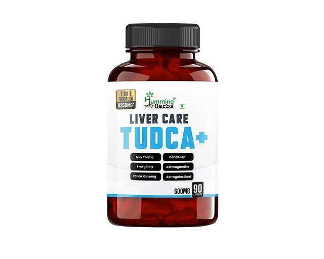 TUDCA (Tauroursodeoxycholic Acid) 1200mg - 7 in 1 with Milk Thistle 300mg 90 Cap