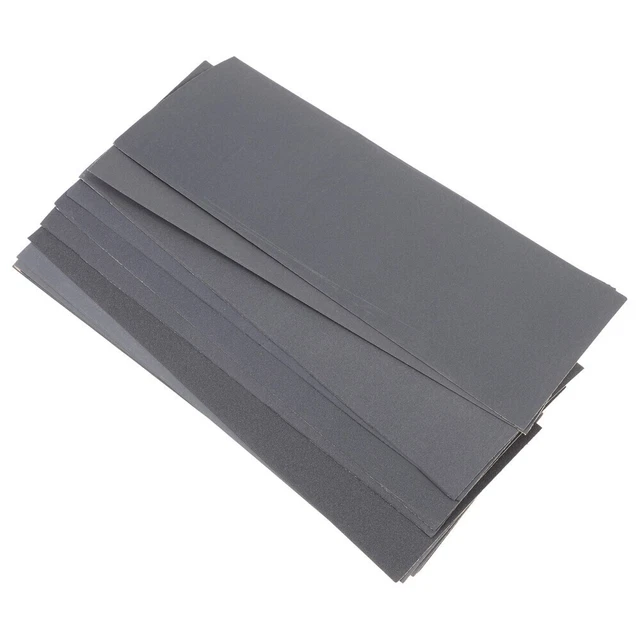 12PCS 400 TO 1500 Grits Wet And Dry Sandpaper Polishing Grind Paper ...