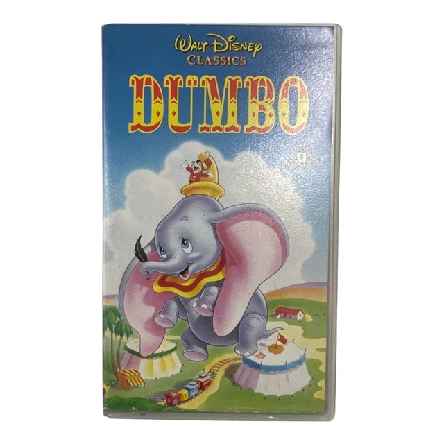 WALT DISNEY CLASSICS Dumbo VHS Tape - Vintage Animated Classic £12.99
