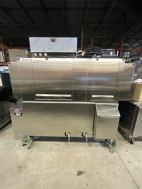 Noble Warewashing 66 Conveyor Low Temperature Dishwasher - Right to Left, 208V, Noble Warewashing 66 Conveyor Low Temperature Dishwasher - Right to Left, 208V,