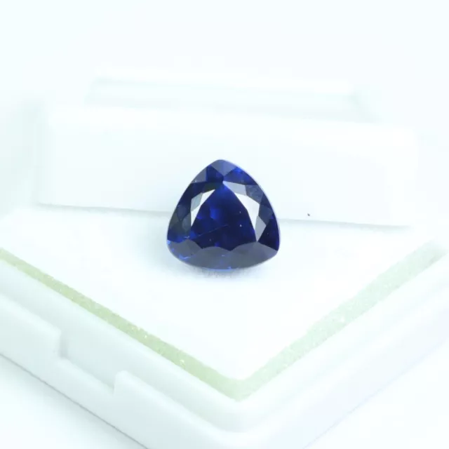 AAA++ Natural Flawless Ceylon Blue Spinel Loose Trillion Cut Gemstone 6.50 Ct