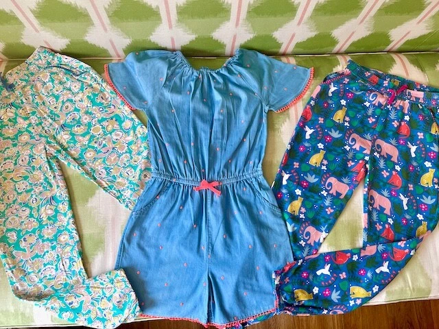 Pacchetto vestiti ragazze BODEN & JL, pantaloncini tuta, pantaloni estivi, età 11, ottime condizioni