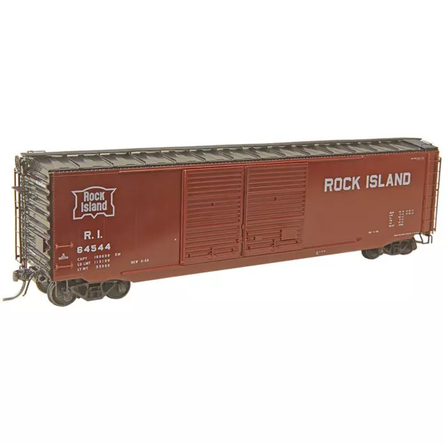 Kadee 6746 HO Chicago Rock Island & Pacific Ready to Run 50' PS-1 Boxcar #64544