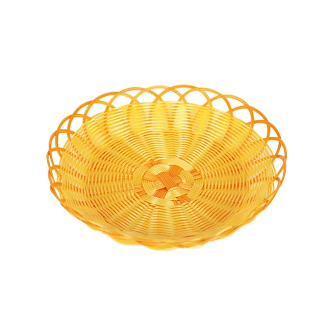 Cesto in plastica cesto decorativo cesto frutta cesto portaoggetti per chiavi portafoglio