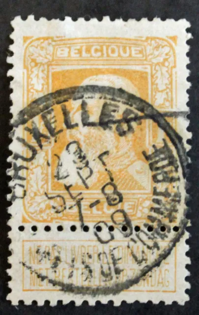 Briefmarke Belgien / Belgium Briefmarke - Yvert Tellier N°79 Gestempelt (cyn21)