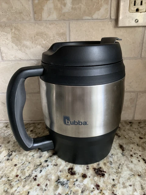 Big Bubba Classic Insulated Mug 52 Oz Polyurethane Travel Coffee Black Keg Shape