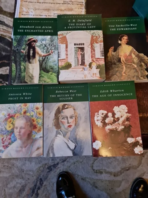 The Virago Classic Collection Box Set of 6 Books in Slipcase