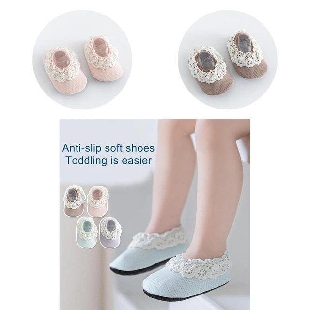 1 Pair Infant Shoes Super Soft Comfortable to Wear Baby Girls Casual Shoes