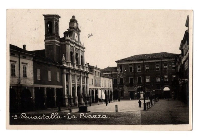 Guastalla Modena La Piazza Viaggiata 1922