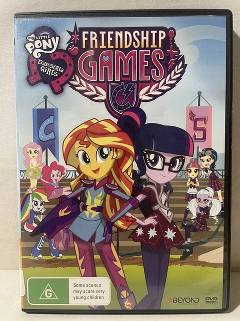 MY LITTLE PONY - Equestria Girls - Friendship Games (DVD, 2015) PAL ...