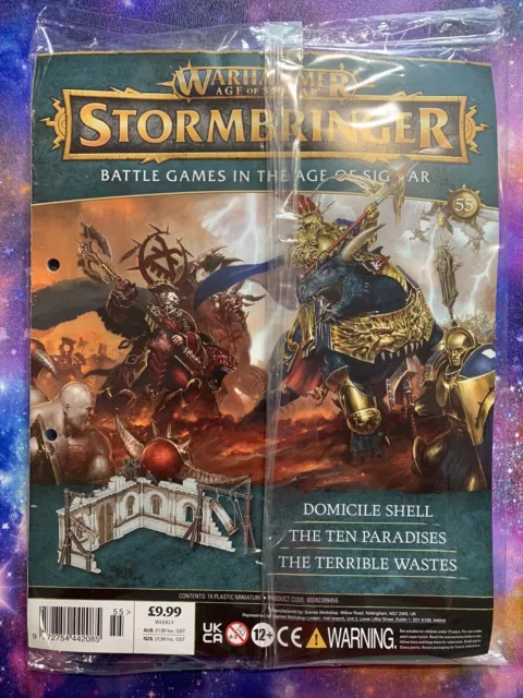 Warhammer Age Of Sigmar Stormbringer Issue 55 with Domicile Shell