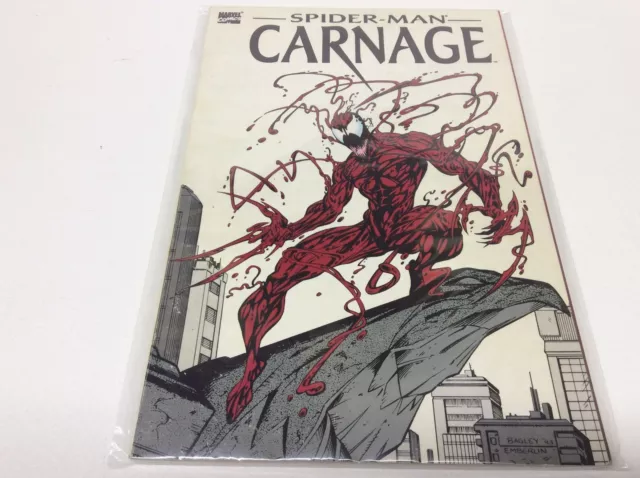 Spiderman Carnage Tpb 1St Print (Marvel/1993Htf/Amazing Spider-Man #361/0816261)