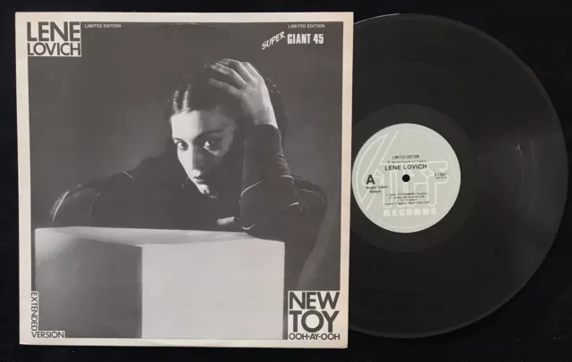 Lene Lovich ‎– New Toy, (Extended) 1981 OZ 12", NM-, Stiff Records ‎– X 13067