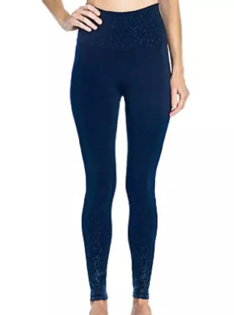 Z by Zobha- Shine Leggings- Raisin Ombre- High Waisted- Ankle- Small S- New  NWT 