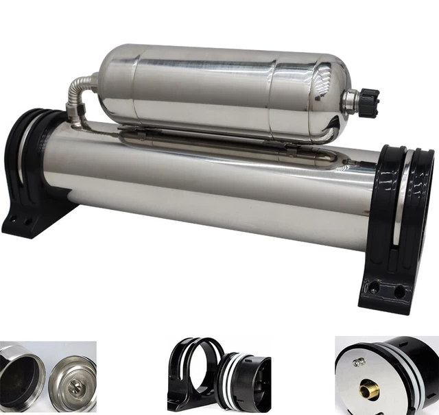 Vertical Stainless Steel Water Filter  800L/H 1/2″Pipe Interface Water Purifier