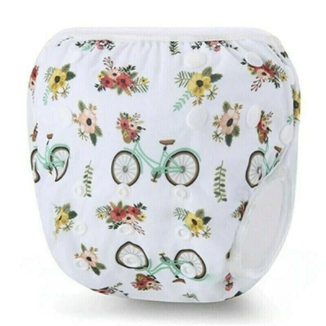Reusable Washable Baby Swim Swimming Diaper Nappy 0-24 Months Adjustable NEW