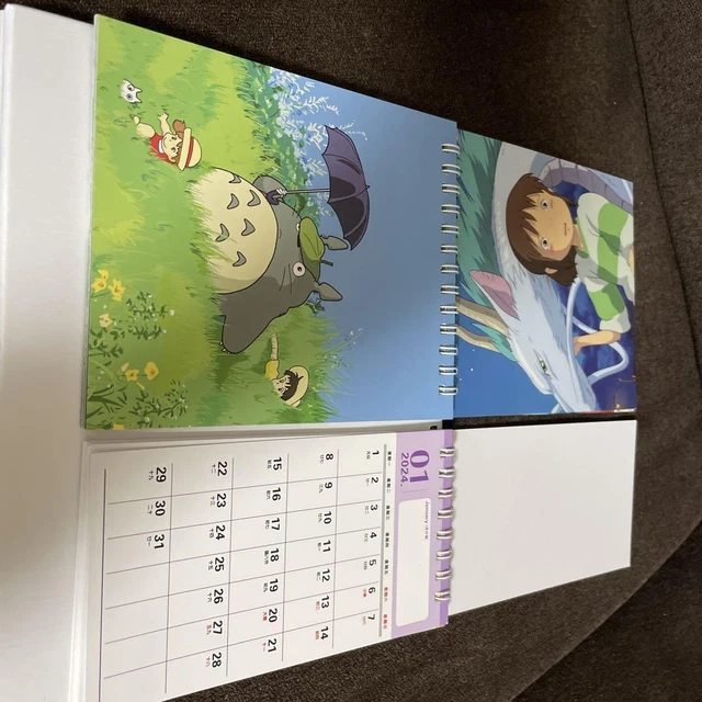 STUDIO GHIBLI 20242025 Calendar Hayao Miyazaki 98.99 PicClick