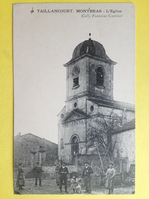 cpa 55 - TAILLANCOURT Meuse Montbras L'EGLISE SAINT GENGOULT