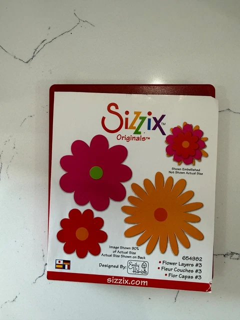 Sizzix Thinlits Fustelle 'Retro Repeat', Set Di 4 Motivi, Per Macchine Big Shot, 10,2x2,9 Cm - 3