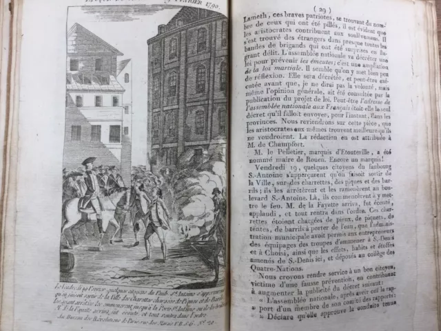 L’ami des Noirs 1790 Esclave Lafayette Bastille Noyon Rouen Notre Dame Lassauzé