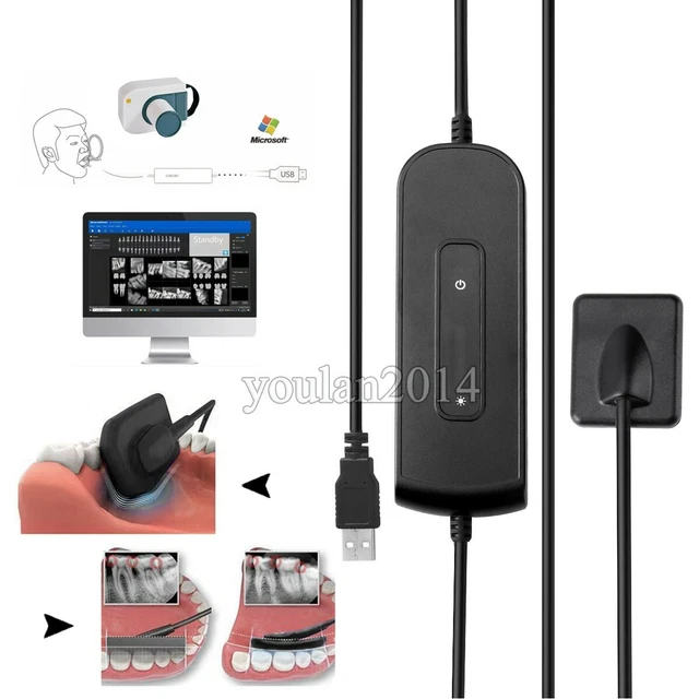 Dental Pets X-ray Digital RVG Sensor Size:1.5 XVS2530 Locator Holder U Disk