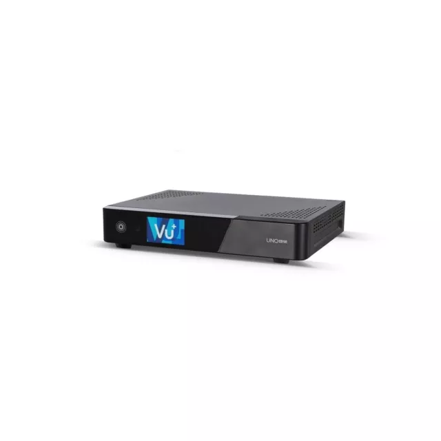 Vu+ Uno 4K Se 1X Dvb-C Fbc Double Tuner Pvr Câble Récepteur Linux Uhd 2160P