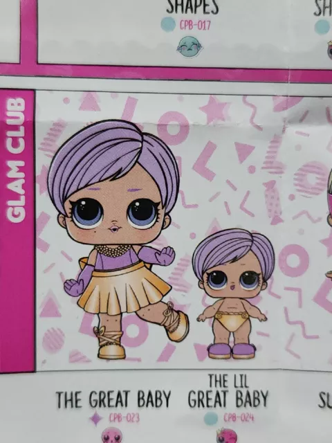 THE GREAT BABY AND THE LIL GREAT BABY LOL CONFETTI POP SURPRISE SERIES Doll. new