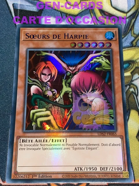 CARTE YU GI Oh SOEURS DE HARPIE LDS2-FR065 1re dition BLEU EUR 1,30 - PicClick FR CARTE YU GI Oh SOEURS DE HARPIE LDS2-FR065 1re dition BLEU EUR 1,30 - PicClick FR