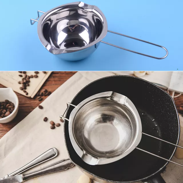 1pcs Stainless Steel Double Boiler Wax Melting Pot for DIY Christmas Candle