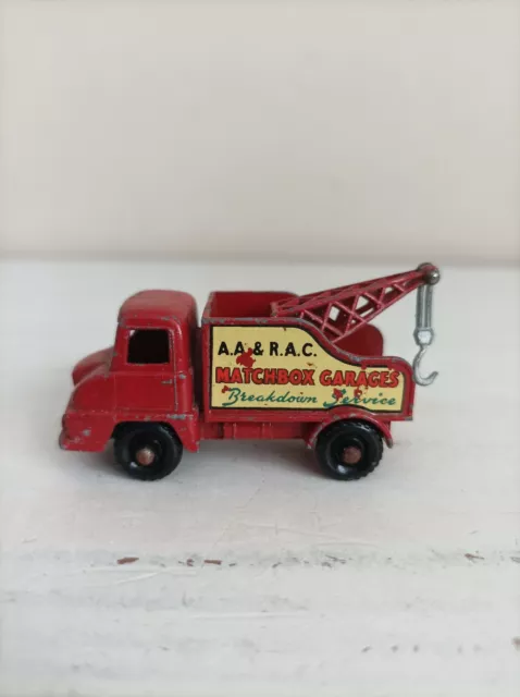 Vintage Matchbox "Ford Thames Trader Wreck Truck" - Model No: 13