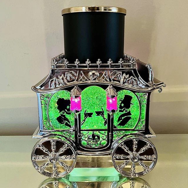 BATH & BODY Works Halloween 2023 Creepy Carriage Water Globe Candle