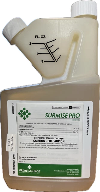 Surmise PRO Non-Selective Post-Emergence Herbicide 32 fl oz Glufosinate