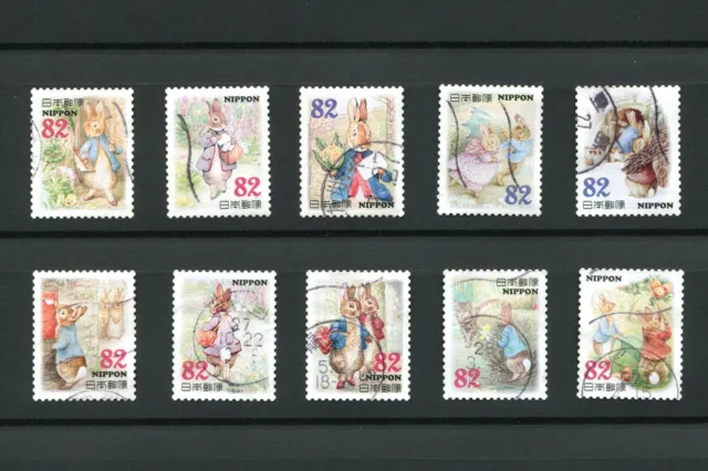 Used Stamp Greeting Living of Peter Rabbit (Complete) Jan 9, 2021