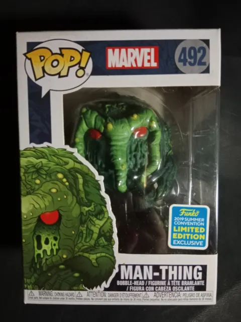 MAN THING FUNKO Pop Limited Edition Exclusive $20.00 - PicClick AU