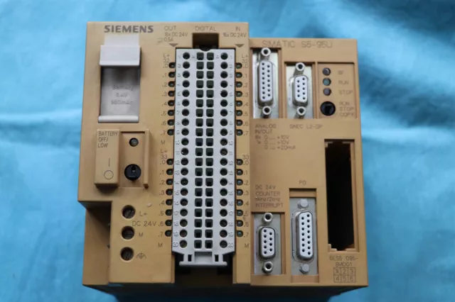 Siemens Simatic S5 95U 6ES5 095-8MD01, DP, Funktion geprüft, Batterie neu