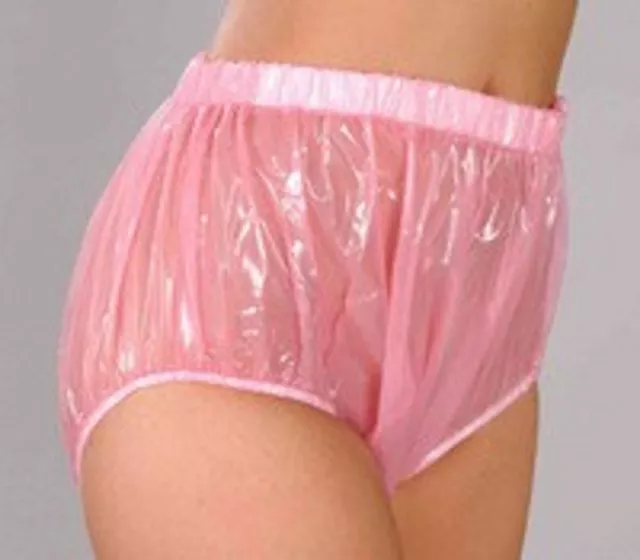2 PIEZAS PANTALONES DE PLÁSTICO PARA BEBÉ ADULTO PVC incontinencia #,P005-5 XL*2