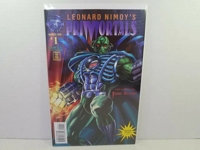 1995 Tekno Comix Leonard Nimoy's Primortals #1, First Printing, NM/MT