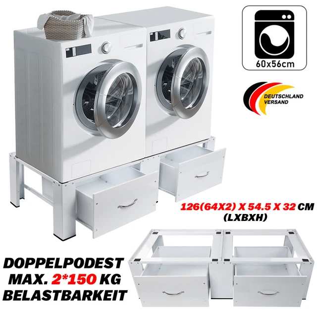 Telaio Intermedio Accessori Per Lavatrici Telaio Di Collegamento Estensibile Asc 88712191 - Foto 9