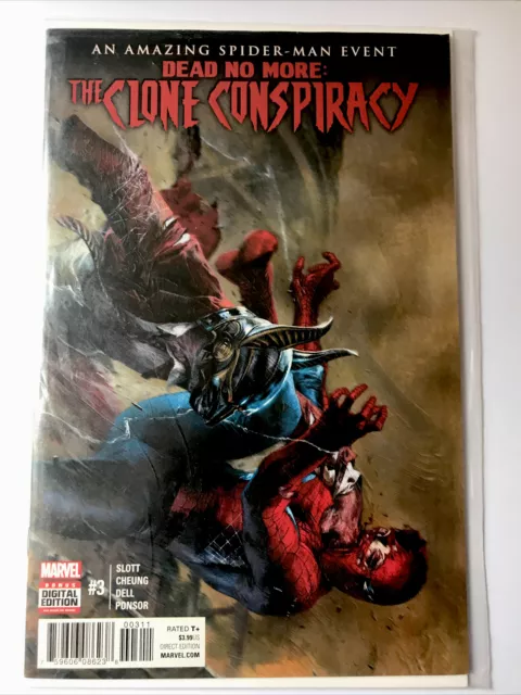 Spider-Man Dead No More The Clone Conspiracy #3 Dell’otto Cvr Marvel 2017 Nm-