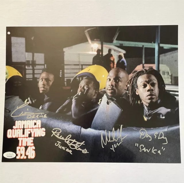 Cool Runnings Cast Signed 11X14 Photo Authentic Autograph Jsa Witness Coa
