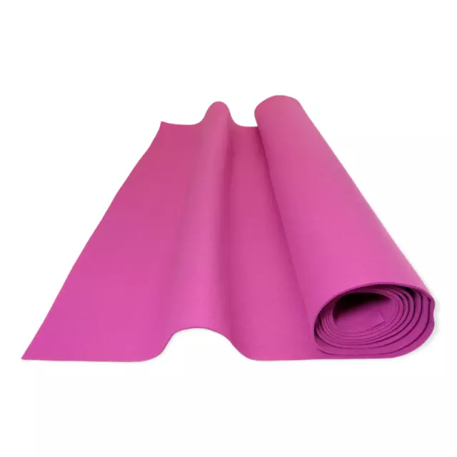 3mm Textilfilz Bastelfilz Meterware 500g/m2 100cm br. 0.1Lfm OEKO-TEX Rosa