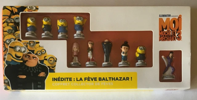 Lexibook, Moi moche et méchant, Microphone Minions pour enfant, jeu musical, câble long, connecteur et adaptateur inclus, haute sensibilité, bleu/jaune, MIC100DES