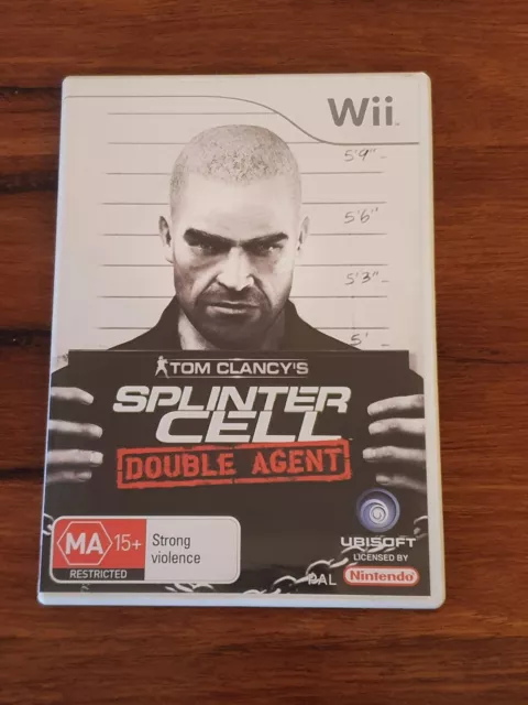 Splinter Cell Double Agent Nintendo Wii Game For Sale