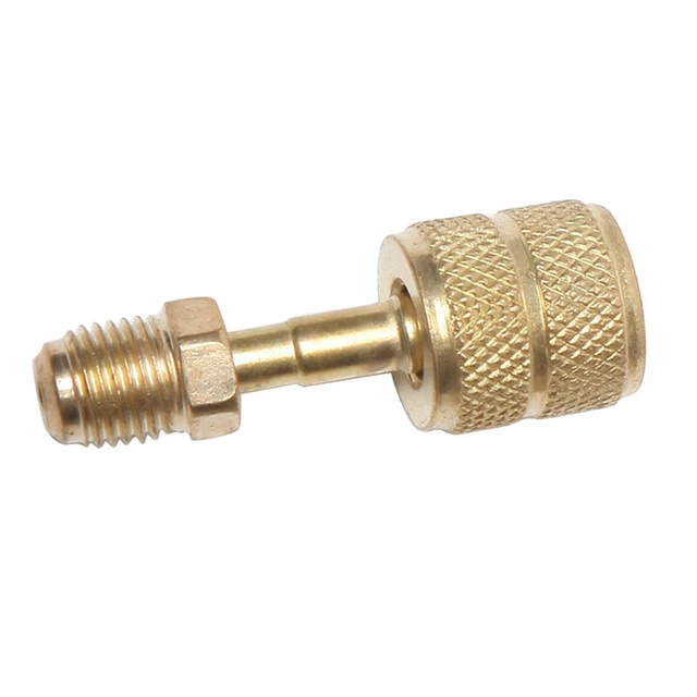 1PC REFRIGERANT TANK Vacuum Pump Adapter Fit for Mini Split System HVAC