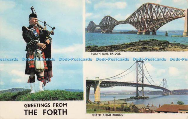 R705706 Greetings From The Forth. Forth Rail Bridge. Multi View