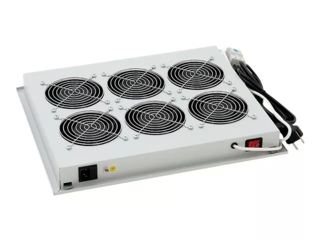 Equip Triton Rack fan kit with thermostat AC 220 V RAL 7035 RAC-CH-X05-X3
