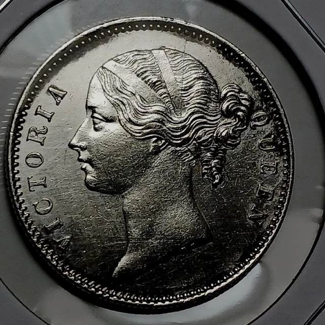 1840 East India Company 1 Rupee ~ UNC Details
