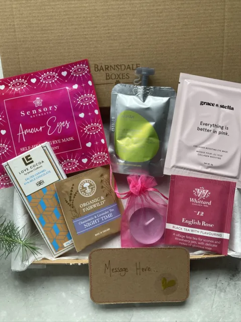 Pamper Hamper Letterbox Self Care Spa  Box Personalised For Her Letterbox Gift