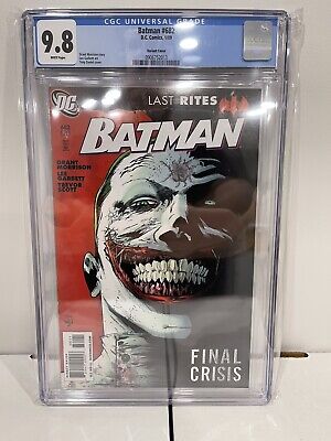 Batman #682 (DC 2009) CGC 9.8 White Pages DANIEL VARIANT COVER! Joker Comic