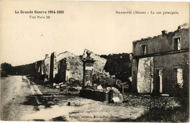 CPA Marbotte-La rue principale (231638)